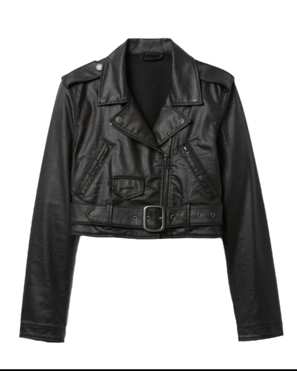 SFFILMFestival2024DemiMooreCroppedMotoLeatherJacket