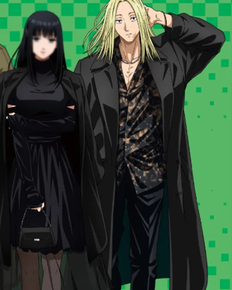 Shishiba Sakamoto Days Black Coat