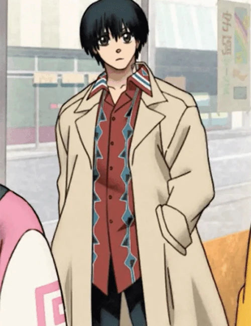 Sakamoto Days Yoichi Nagumo Beige Wool Coat