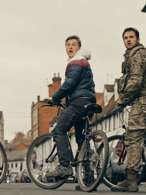War of the Worlds The Attack Sam Gittins Puffer Jacket