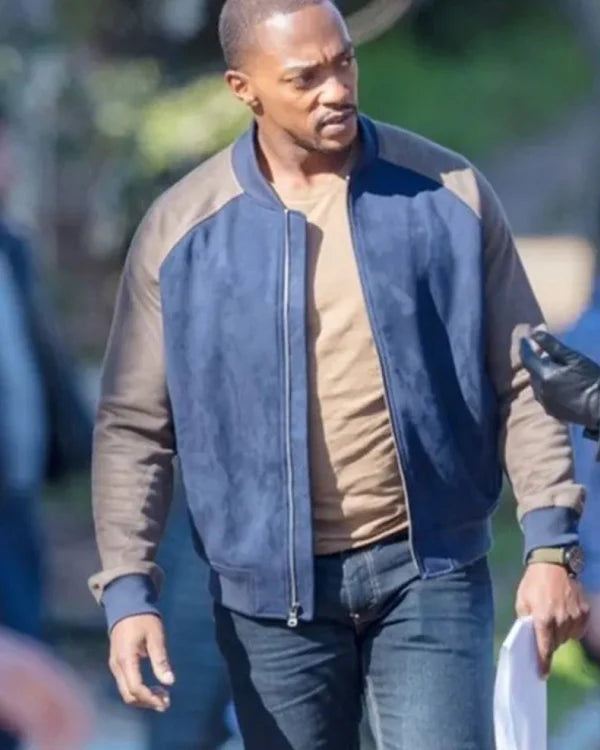 Sam Wilson The Falcon And The Winter Soldier Varsity Jacket