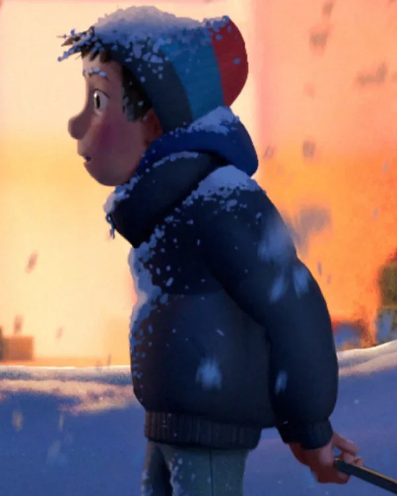 Sam That Christmas 2024 Puffer Hooded Jacket