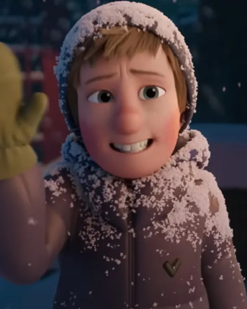 Sam That Christmas 2024 Puffer Hooded Jacket