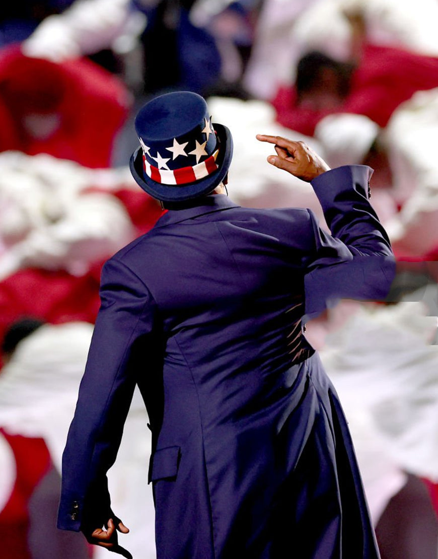 Samuel L. Jackson Super Bowl Halftime Show Coat