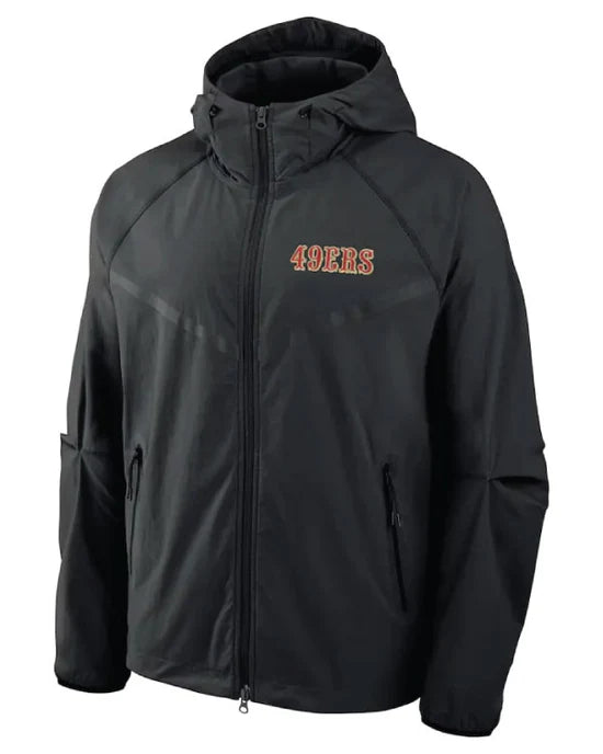 Dallas Jackets - San Francisco 49ers Black 2025 Rivalries Collection Full-Zip Jacket