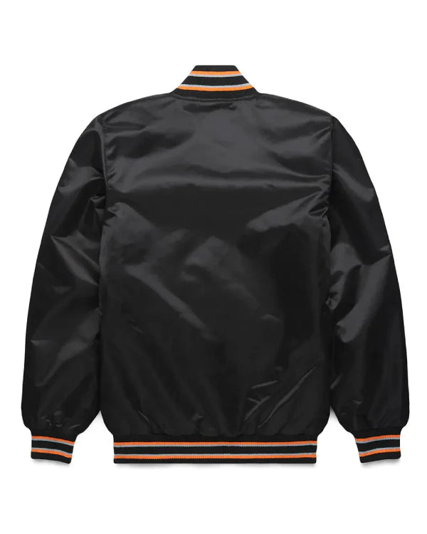 San Francisco Giants Classic Black Satin Jacket