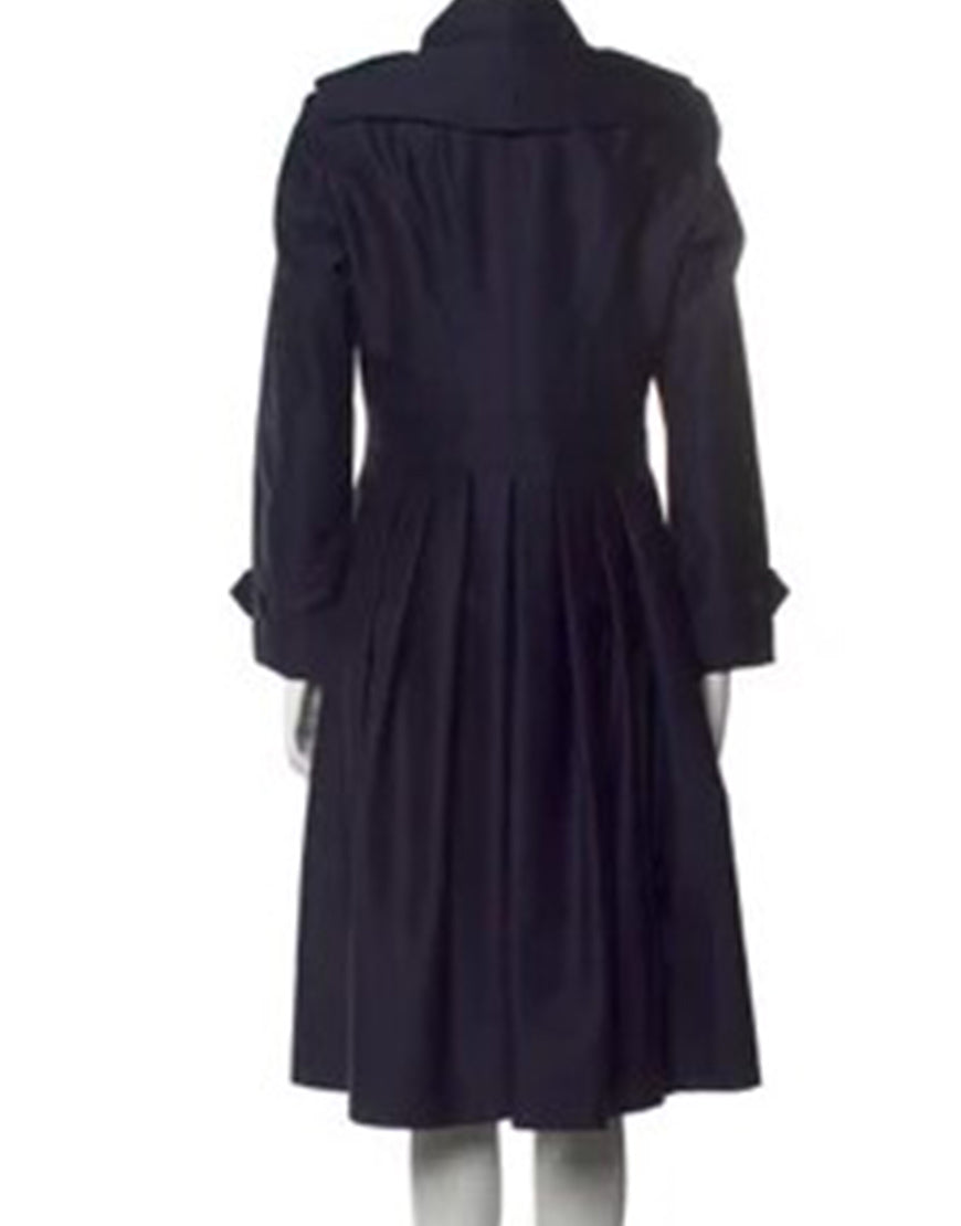 The Today Show 2025 Savannah Guthrie Toggle Trench Coat