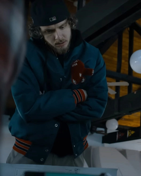 The Instigators 2024 Jack Harlow Blue Varsity Jacket