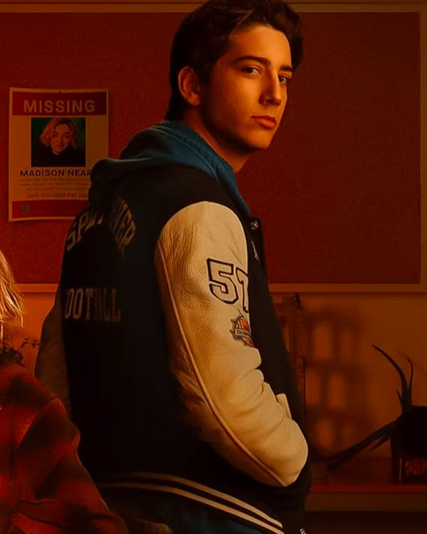 School Spirits 2023 Milo Manheim Varsity Jacket
