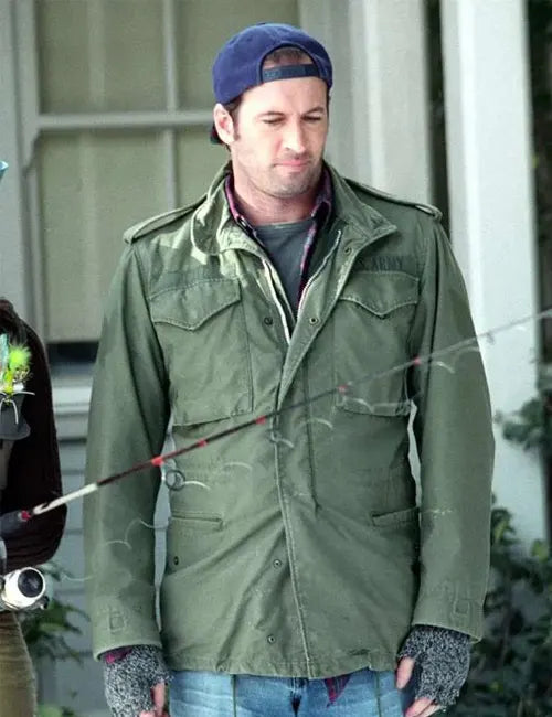 Luke Danes Gilmore Girls Green Cotton Jacket