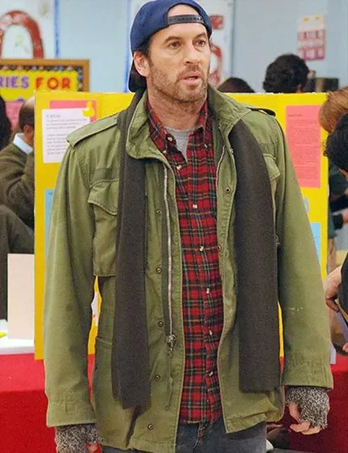Luke Danes Gilmore Girls Green Cotton Jacket