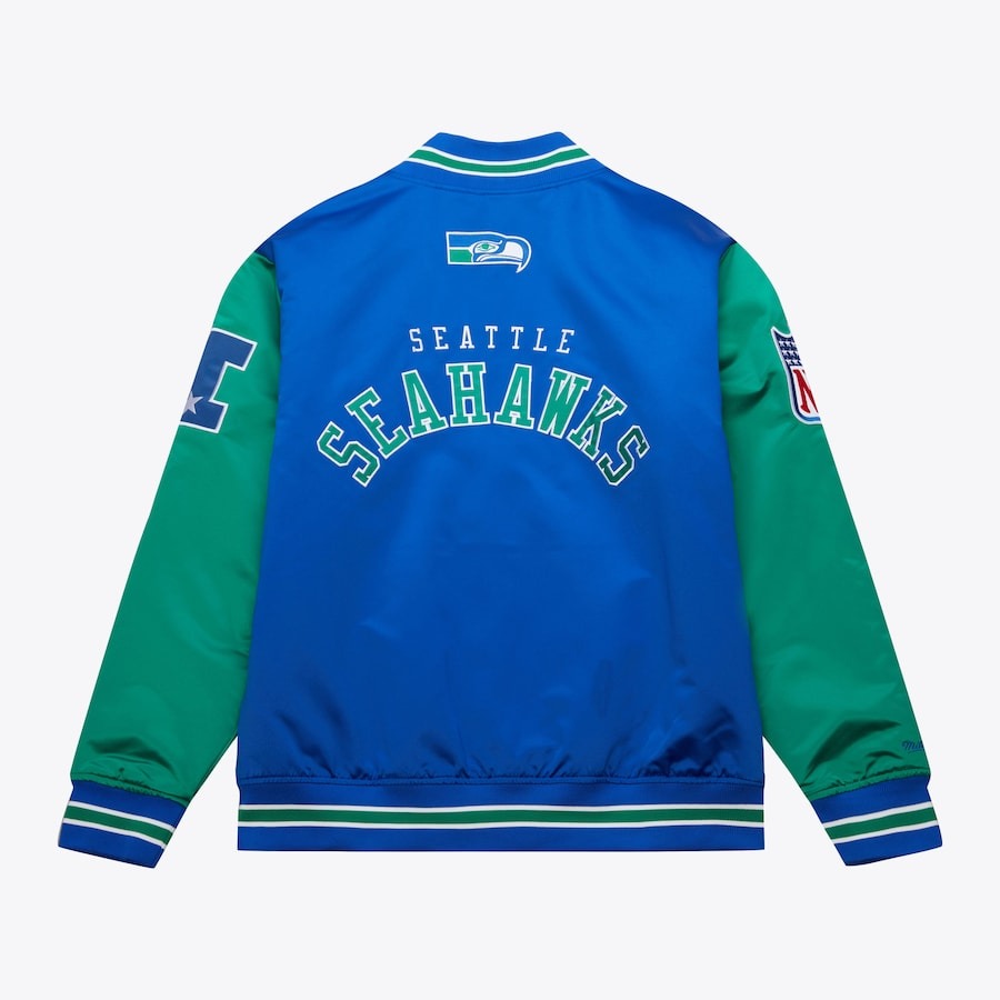 Seattle Seahawks Primetime Satin Jacket