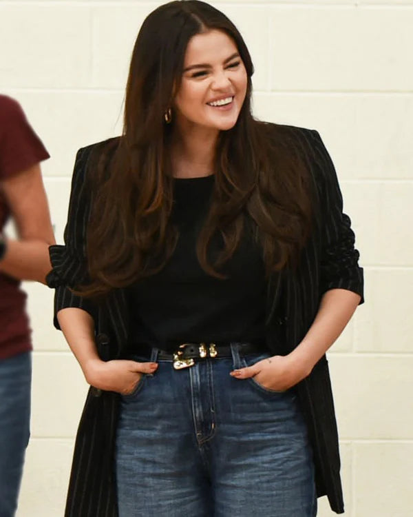 Selena Gomez Colorado High School Black Blazer