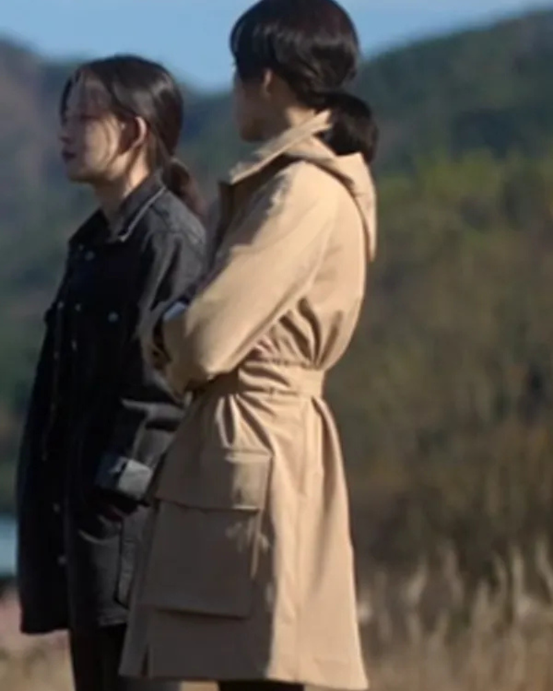 No In-ji The Trunk Tv Series Hooded Coat