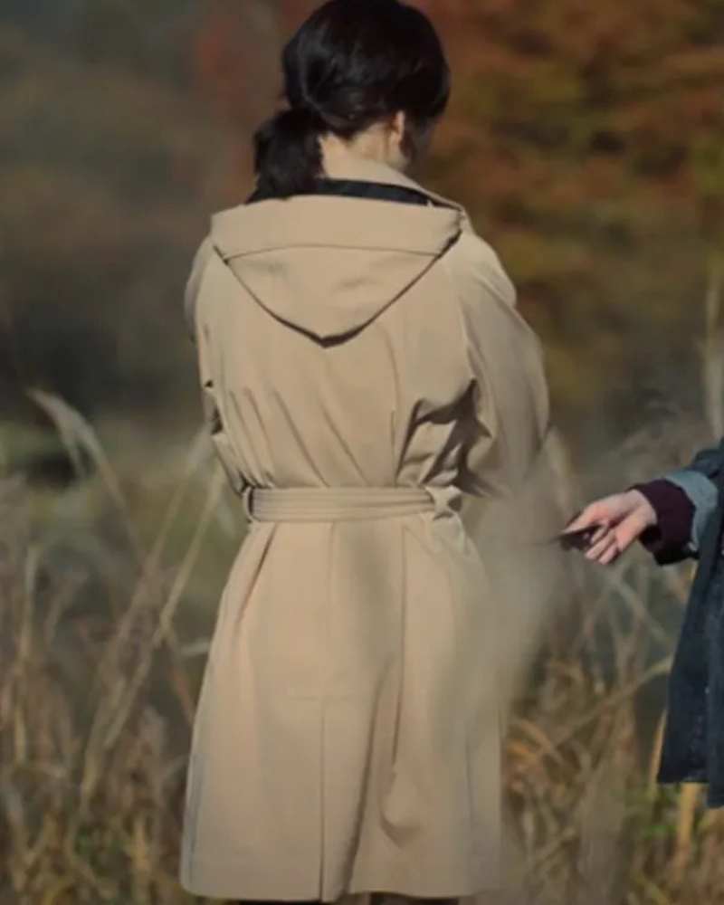 No In-ji The Trunk Tv Series Hooded Coat