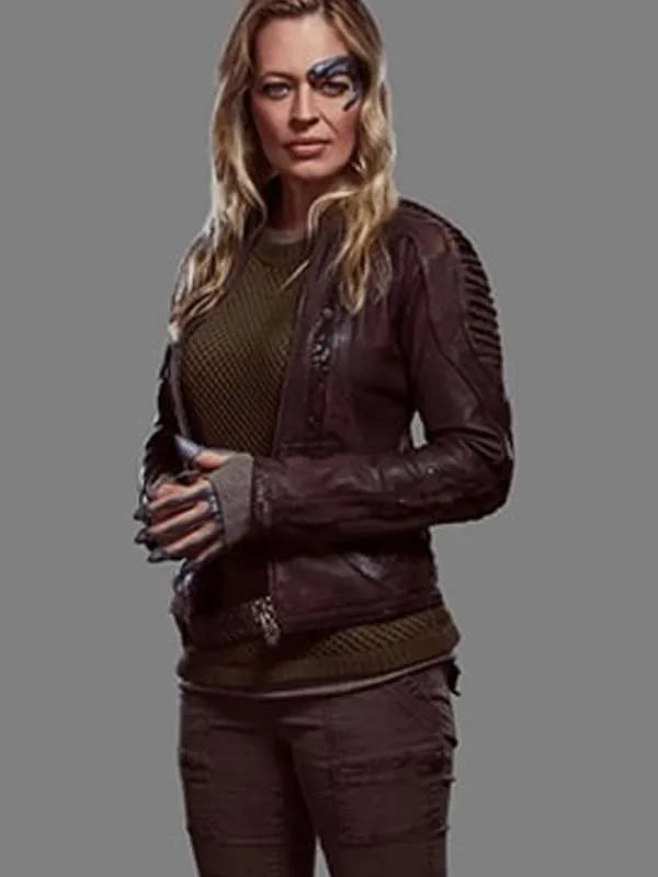 Seven of Nine Star Trek: Picard Leather Jacket