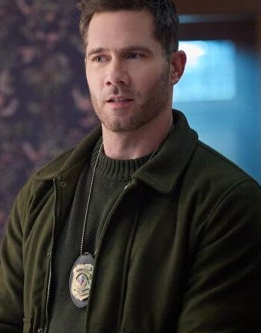 Crimetime Freefall 2024 Luke Macfarlane Jacket