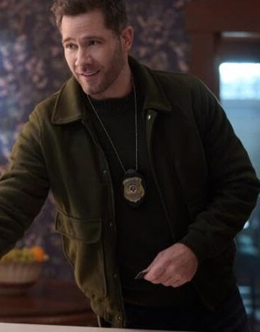 Crimetime Freefall 2024 Luke Macfarlane Jacket