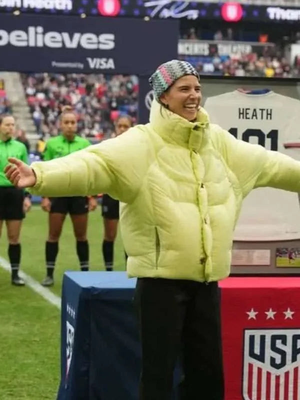 Tobin Heath SheBelieves Cup 2026 Puffer Jacket