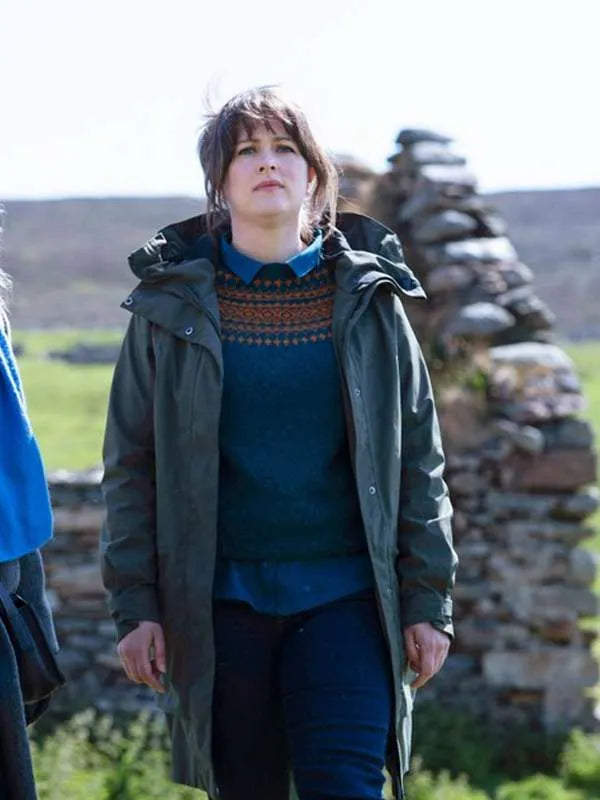 DS Alison McIntosh Shetland S08 Green Jacket