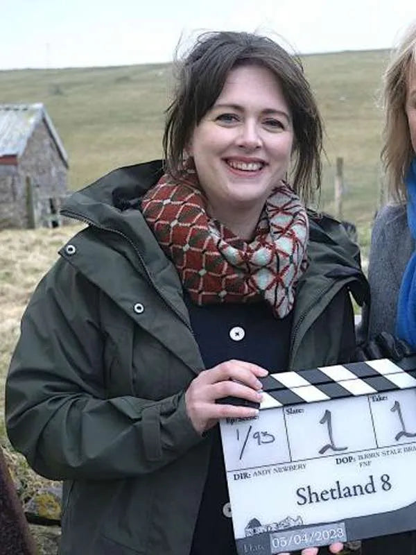 DS Alison McIntosh Shetland S08 Green Jacket
