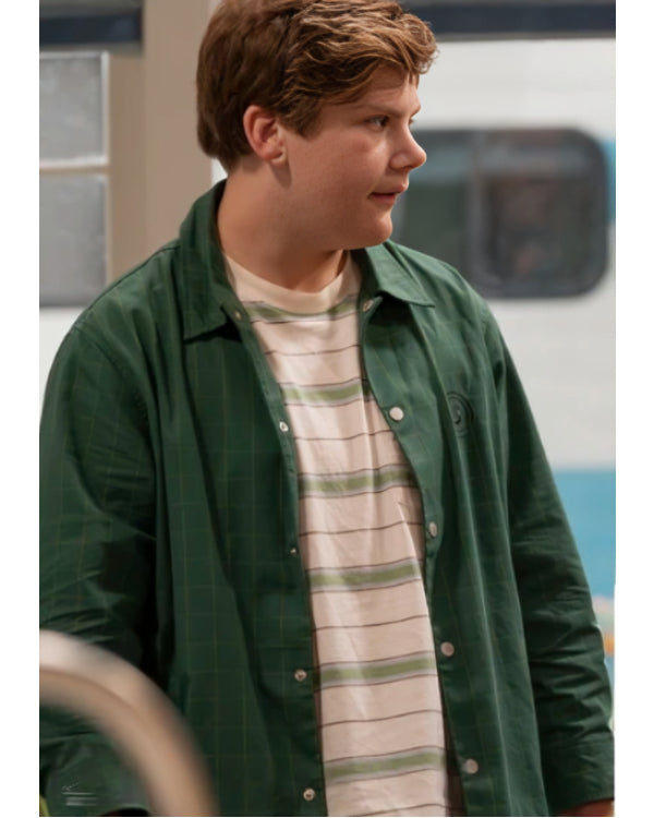 Shifting Gears Maxwell Simkins Green Jacket
