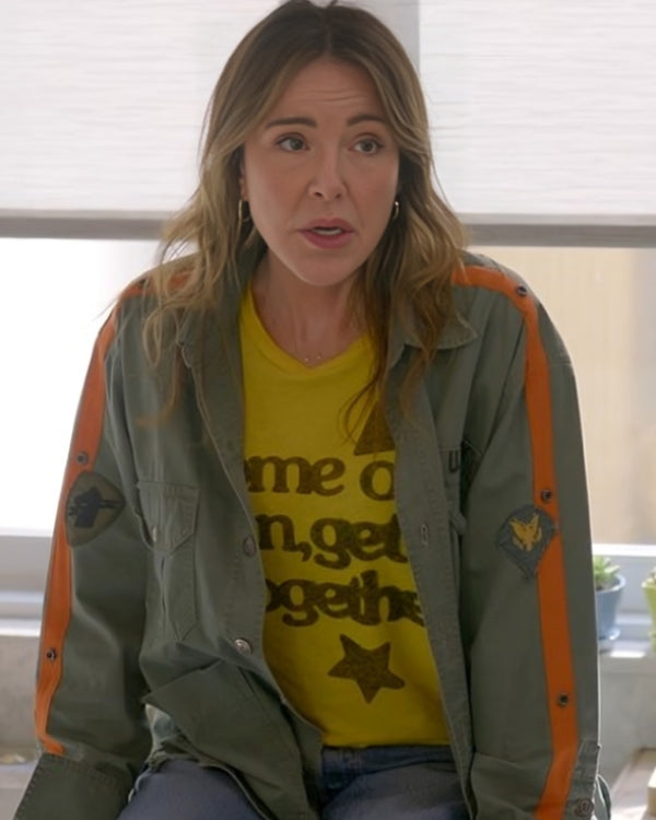 Shrinking Liz Green Army Shirt Jacket