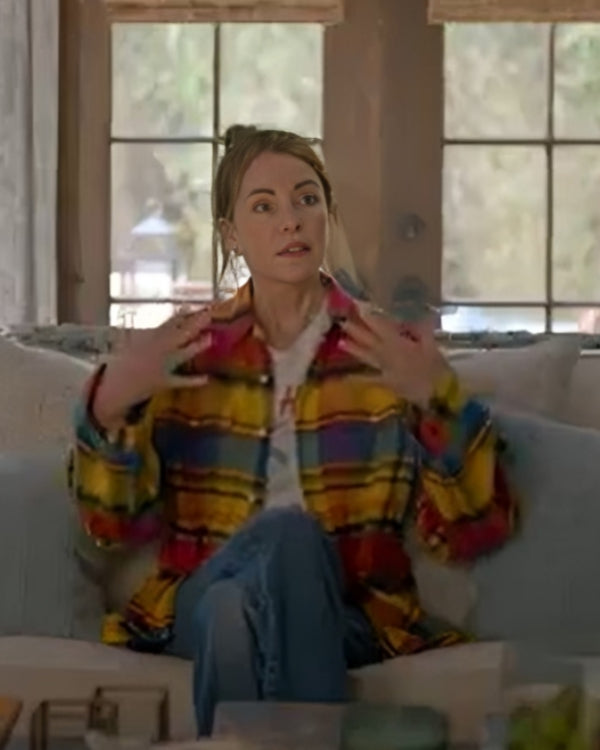 ShrinkingChristaMillerPlaidColorShirt