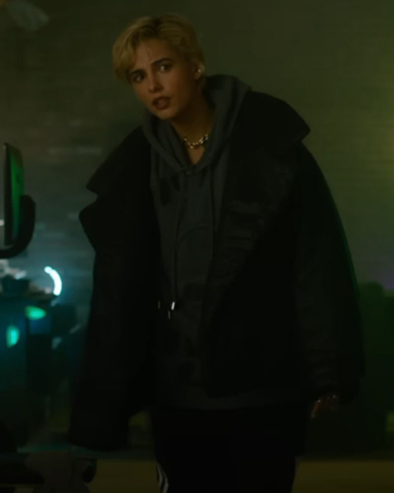 Naomi Scott Smile 2 Black Jacket