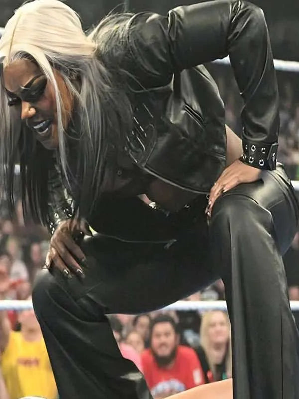 Jade Cargill Smackdown Black Leather Jacket