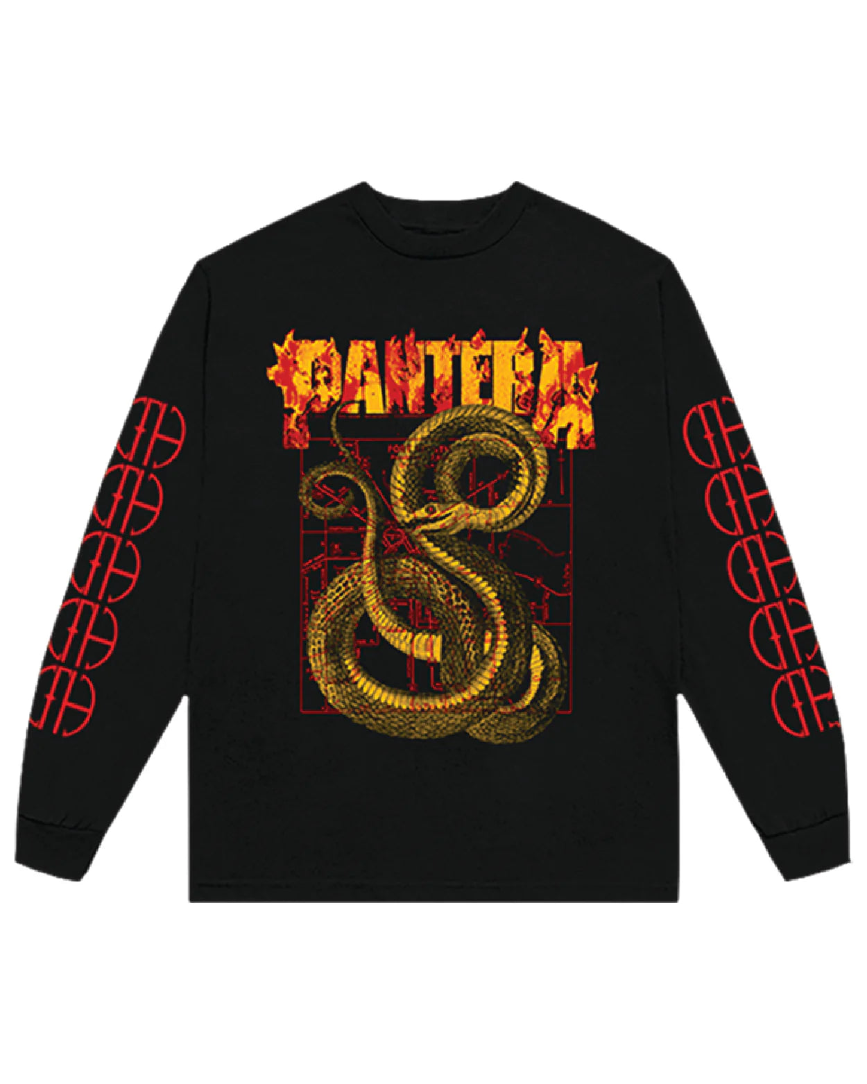 Snake World Tour 2023 Black sweatshirt