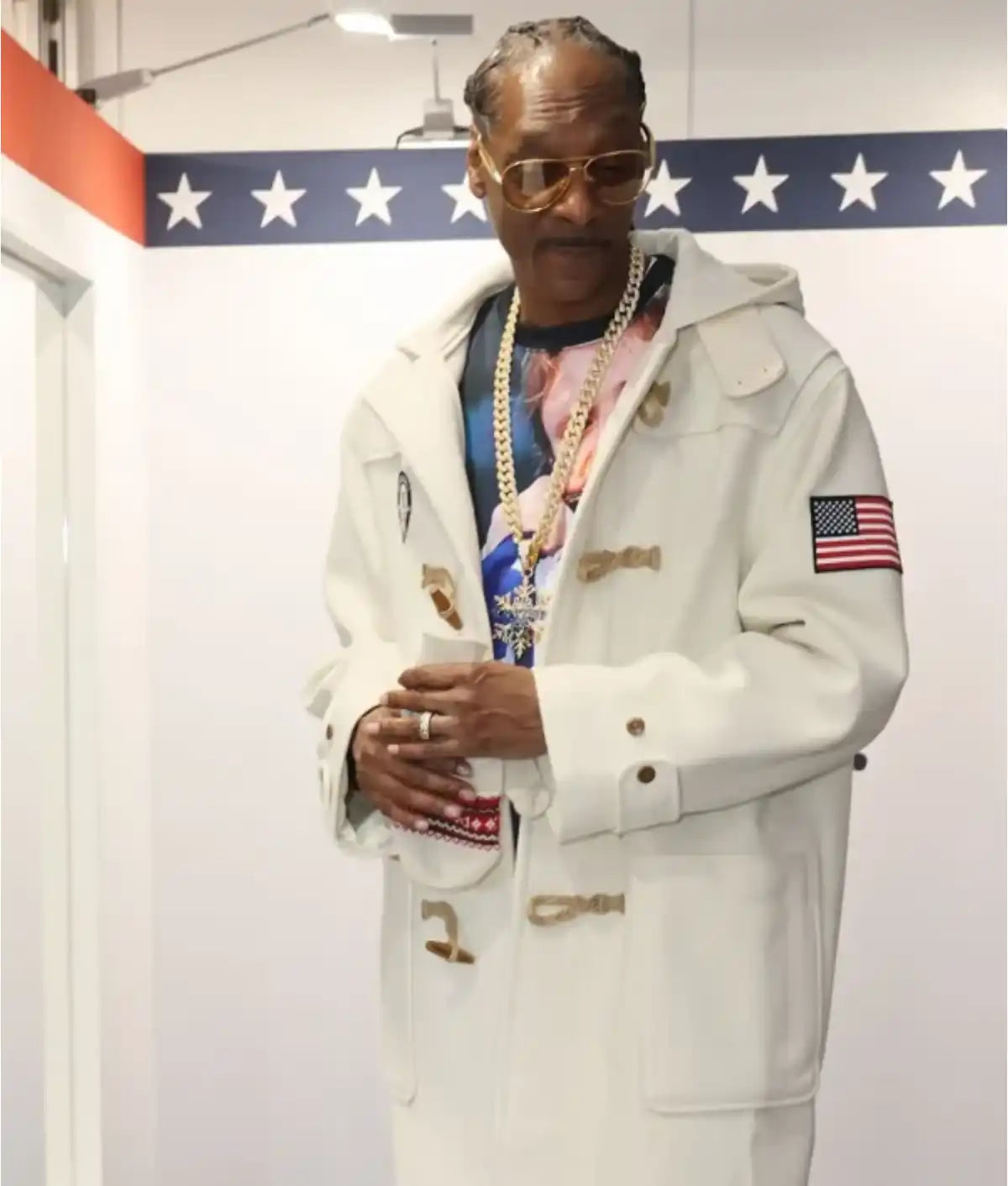 Dallas Jackets - Snoop Dogg 2026 Milano Cortina Olympics Toggle Coat