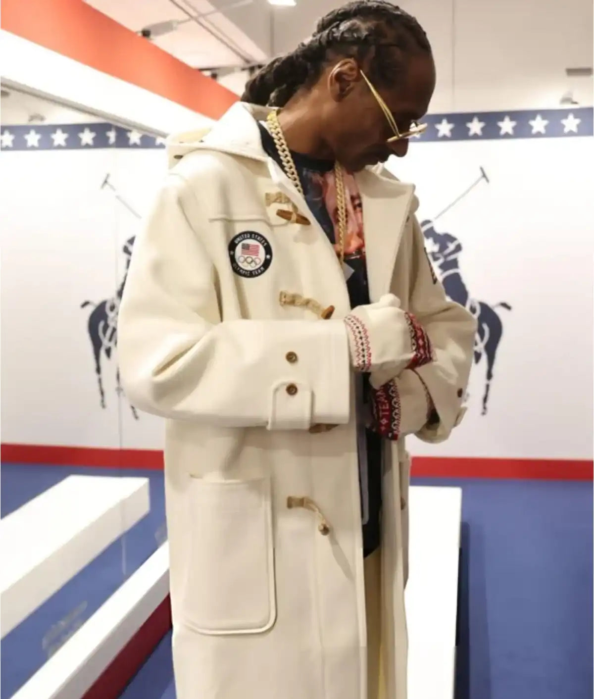 Dallas Jackets - Snoop Dogg 2026 Milano Cortina Olympics Toggle Coat