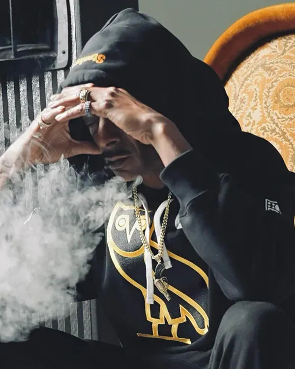 Snoop Dogg OVO x Steelers Owl Hoodie