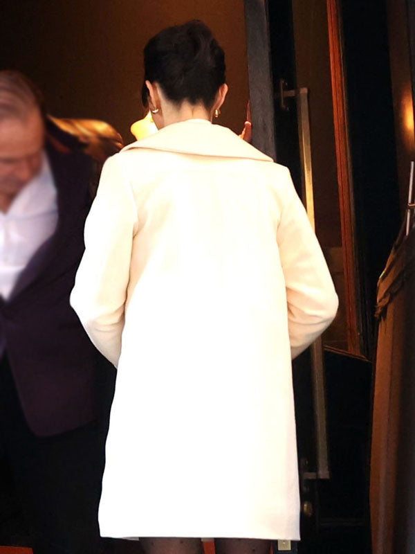 The Penguin 2024 Season 1 Cristin Milioti White Coat