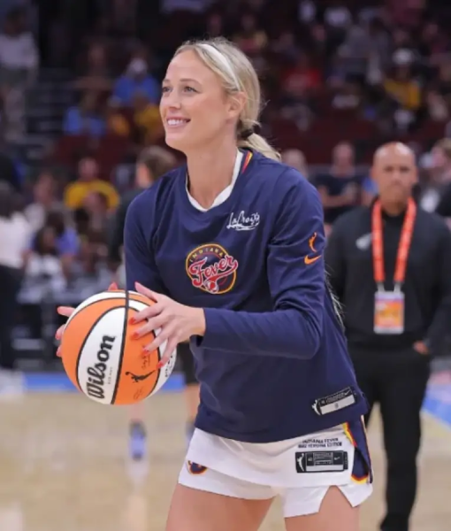 Sophie Cunningham Indiana Fever Navy Core T-Shirt