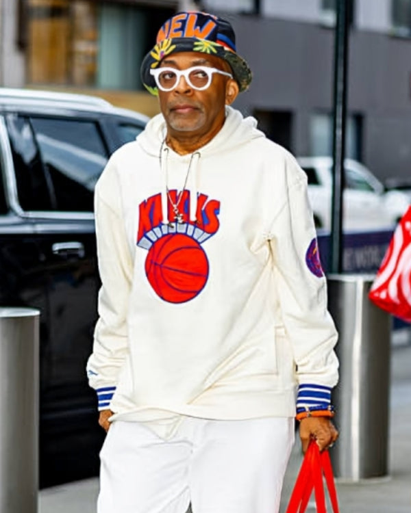 Spike Lee White Knicks Hoodie