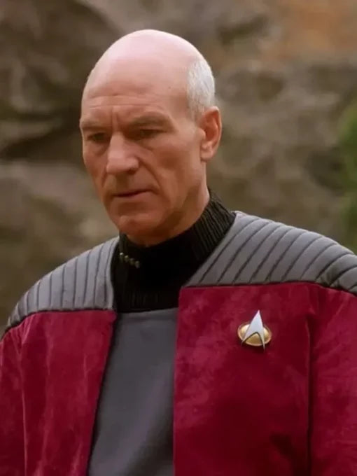 Patrick Stewart Star Trek The Next Generation Jacket