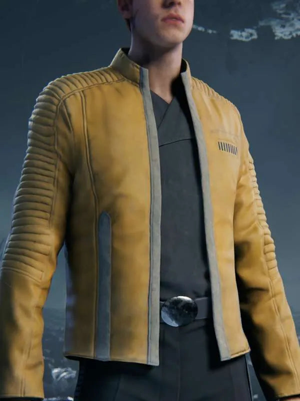 Star Wars Jedi Survivor Cal Kestis Leather Jacket