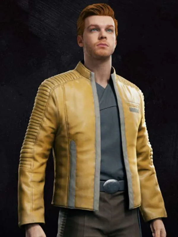 Star Wars Jedi Survivor Cal Kestis Leather Jacket