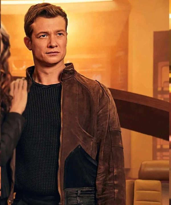 Star Trek: Picard S03 Jack Crusher Suede Leather Jacket