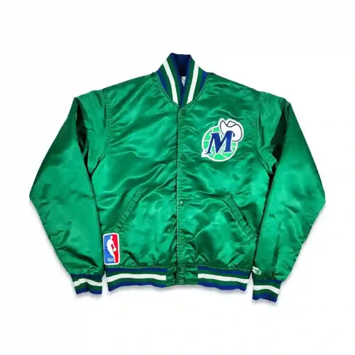 80’s Dallas Mavericks Green Jacket
