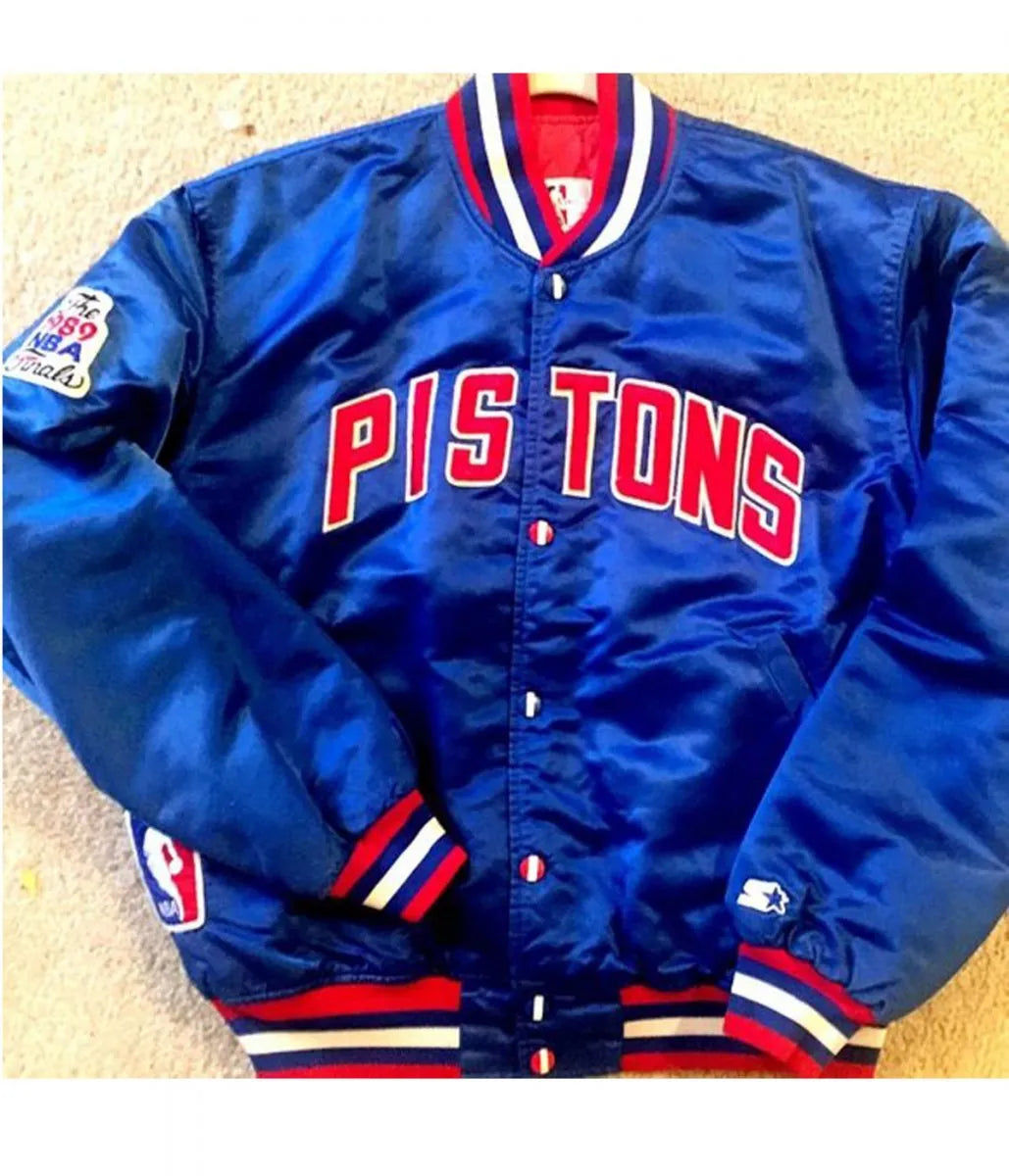 StarterDetroitPistonsNBASatinJacket