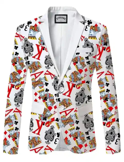 Stegaro King Of Cards Blazer