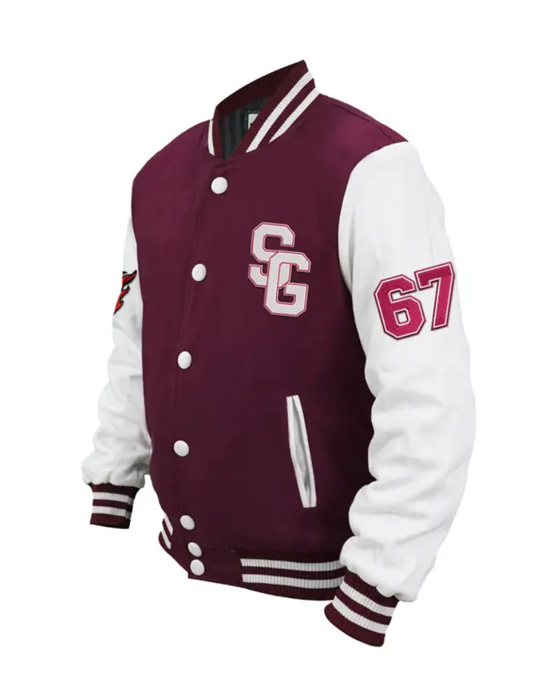 Stegaro SG Club Letterman Varsity Jacket
