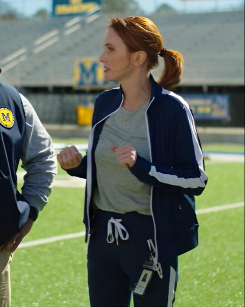 English Teacher 2024 Stephanie Koenig Blue Tracksuit