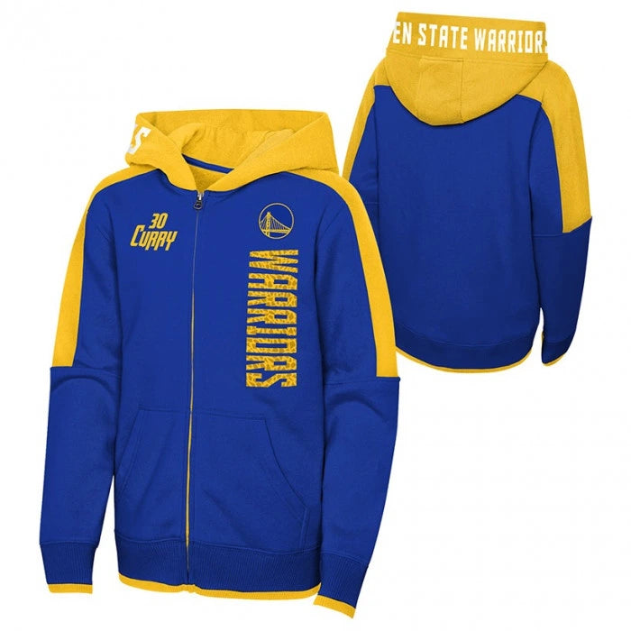 Stephen Curry 30 Golden State Warriors Post Up Zip Hoodie