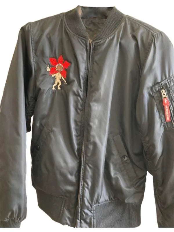 Stranger Things Black Crew Jacket