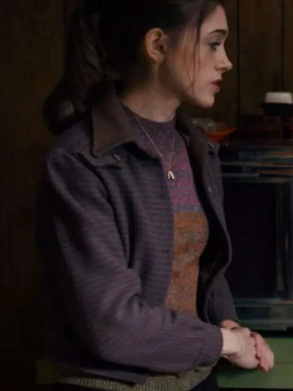 Nancy Wheeler Stranger Things S01 Purple Jacket