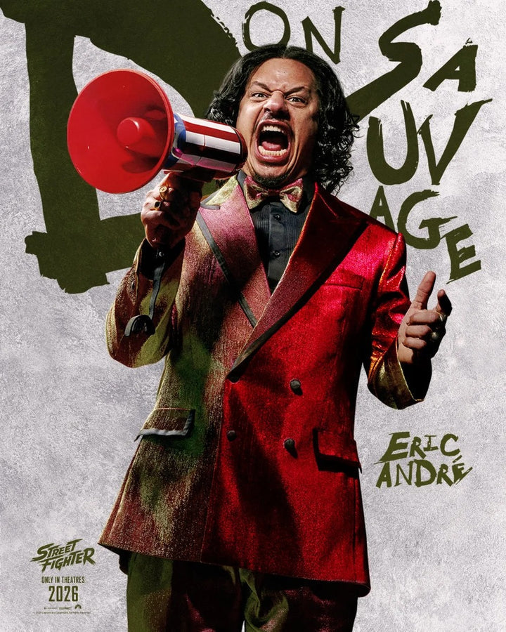 Street Fighter 2026 Eric André Blazer